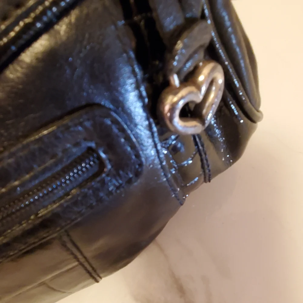 Black Brighton Crossbody Bag